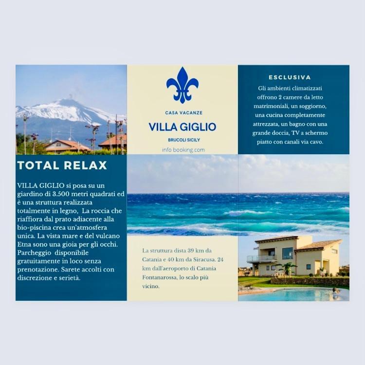 Villa Giglio Brucoli Exterior foto